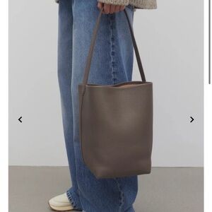 *ISO* The Row Leather Park Tote Medium N/S color elephant